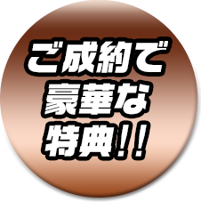 ご成約で豪華な特典!!